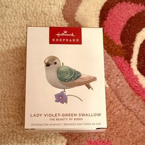 💜Hallmark Keepsake Lady Violet-Green Swallow 2024 The Beauty of Birds 20th